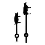 Aiguilles boucherie vache et cochon