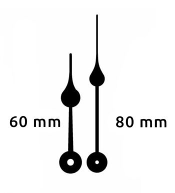 Aiguilles poire 60 / 80 mm PLA
