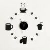 horloge sticker pause café