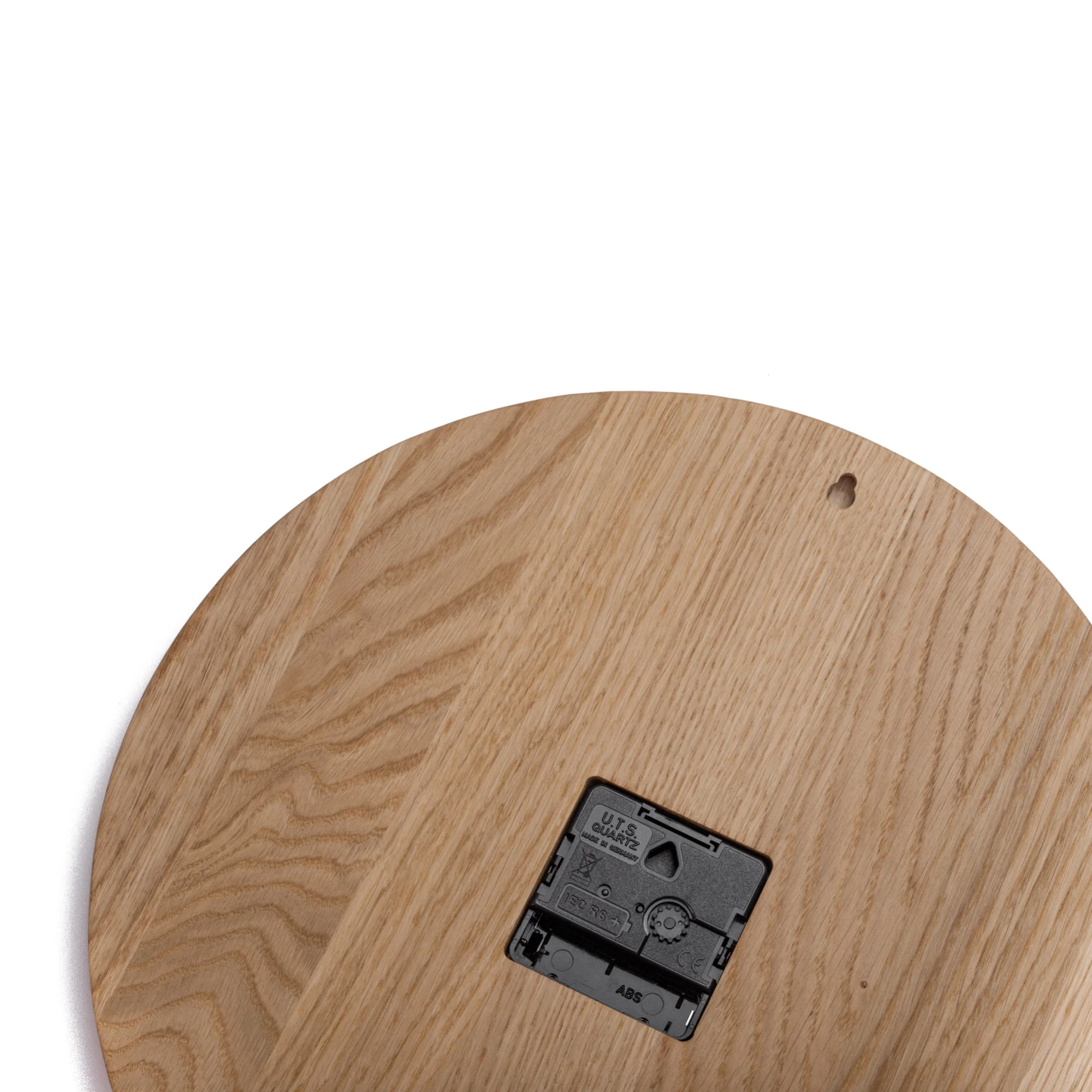 Horloge murale en bois chiffres romains – Image 4