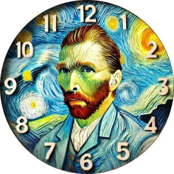 horloge Van Gogh